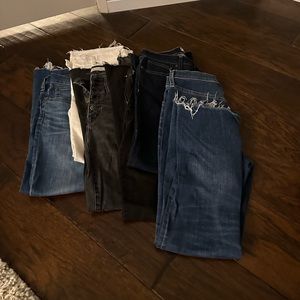 Lot of 6 Madewell Cali Demi Boot sz 26